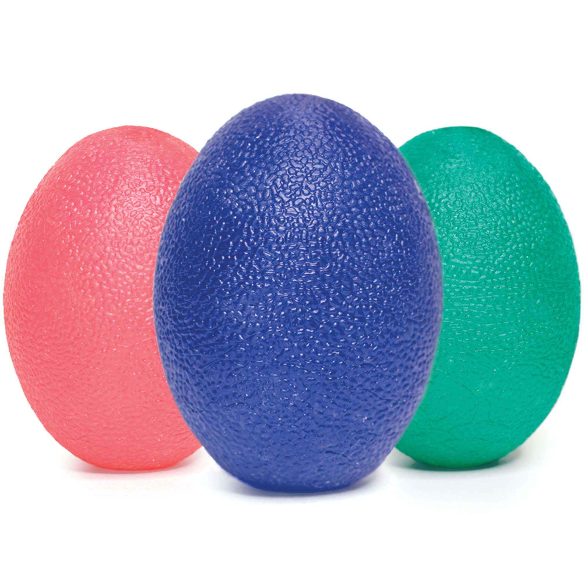 DMI 3-Piece Stress Ball Set for Adult Use to Relieve Stress & Anxiety Improve Finger & Grip Strength Pink Green & Blue Colors