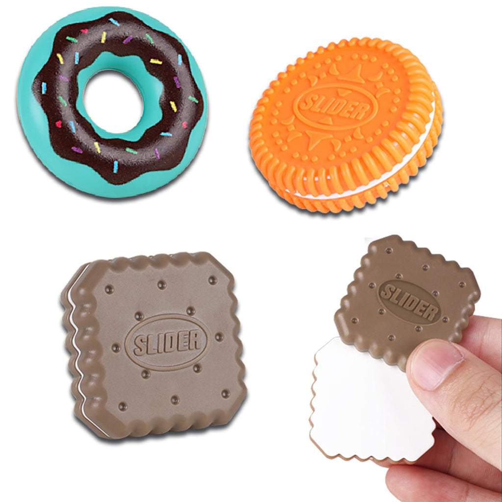3pcs Haptic Coin Magnetic Fidget Slider Magnetic Push Slider ADHD Sensory Toys Desk Office Fidget Toy Gifts for Adult Teens Kids